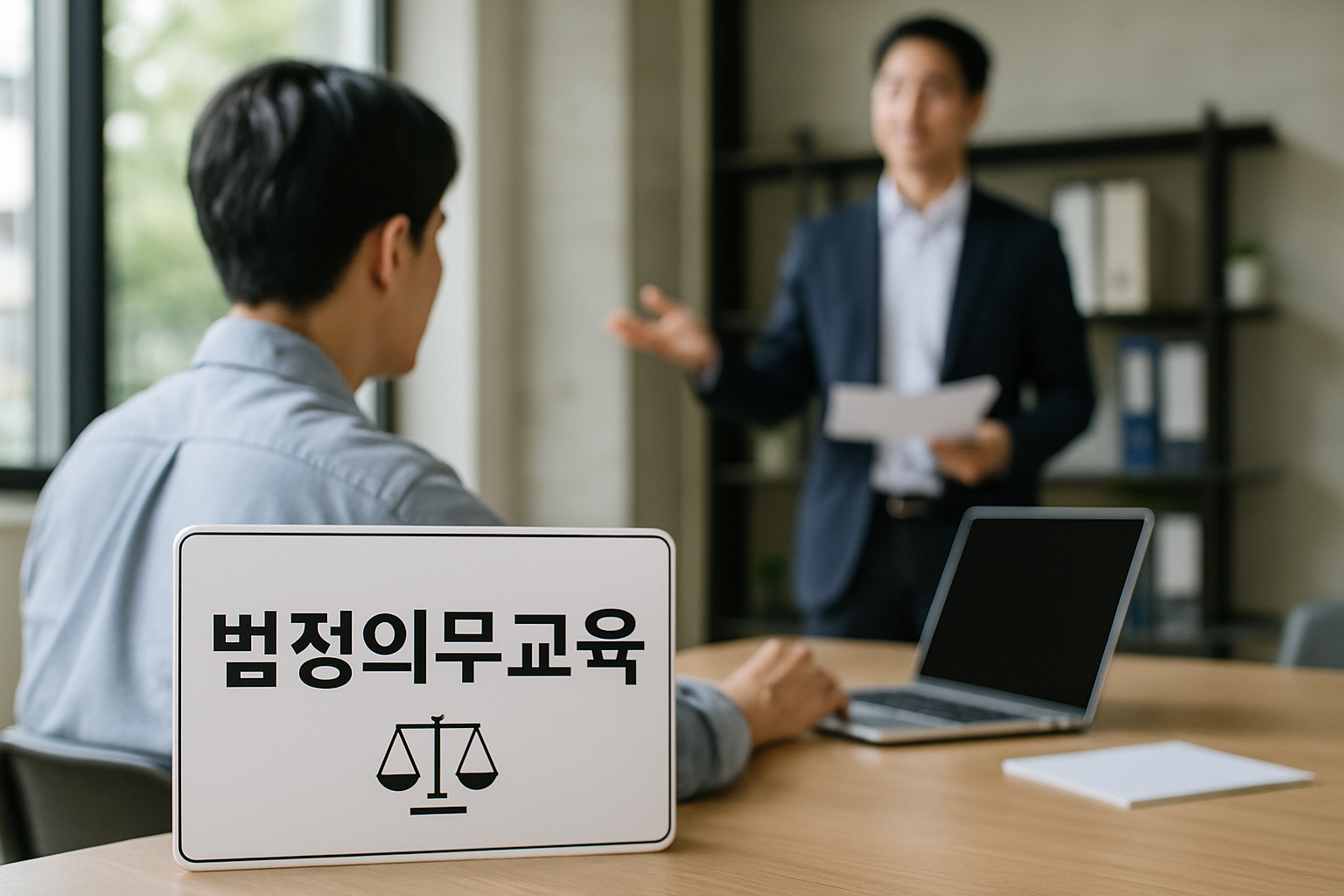 [사업주 법정의무교육 지침 Part 3/3 (실전대처·정산)] 근로자 정기 안전보건교육 반기별 실시 의무와 미이수 1인당 과태료 산정법
